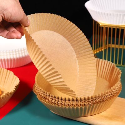 Air Fryer Disposable Paper For Air Fryer Cheesecake Air Fryer Accessories Parchment Wood Pulp Steamer Baking Paper