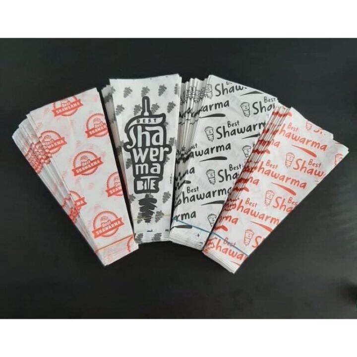 Shawarma Wrapper greaseproof paper (Approx 100pcs) | Lazada PH