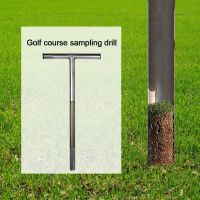 Soil Sampler Probe 20 Inch Stainless Steel Soil Test Kits T-Handle Style Golf Field Sampling Earth Turf Lawn Maintenance Tool