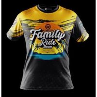 （Contact customer service to customize for you）CFMOTO FAMILY RIDE  Sublimation Tshirt / Baju Microfiber Jersi / Jersey Sublimation / Tshirt Jersey（Childrens Adult Sizes）