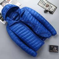 ☬☋ Ultra 90 Down Hooded Man Coat Jaqueta Masculino Chaqueta Hombre Puffer Thin Men Jacket New