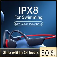 For Xiaomi X7 Bone Conduction Headphones Wireless Bluetooth Headset IPX8 Waterproof Built-in 32GB Memory Earphone for Run Sports