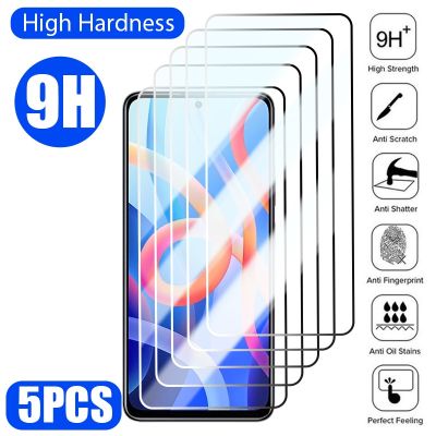 ◑ 5pcsTempered Glass for Redmi Note 10 11 12 Pro 10c 10S Screen Protector On for Redmi Note 12 pro plus 11S Protective Glass