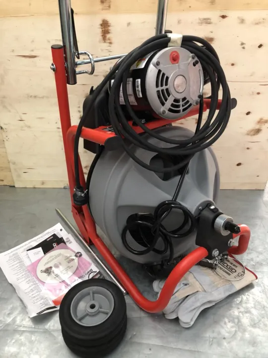 เครื่องล้างทะลวงท่อ ขนาด 1.1/2 นิ้ว ถึง 4 นิ้ว Drain Cleaning Drum