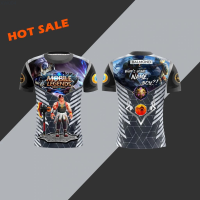 Full Sublimation (สต็อกเพียงพอ) 3D T-Shirt Anime Collection Mobile Legends Hot T-Shirt Breathable Summer Teeคุณภาพสูง size:S-5XL