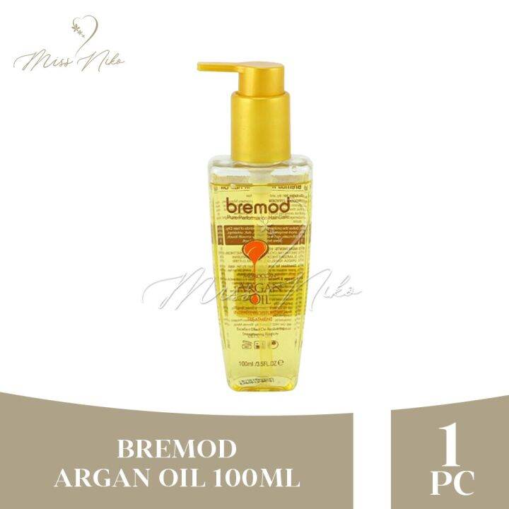 Bremod Moroccan Argan Oil Hair Serum 100ml beauty serum care hair careFFS Lazada PH