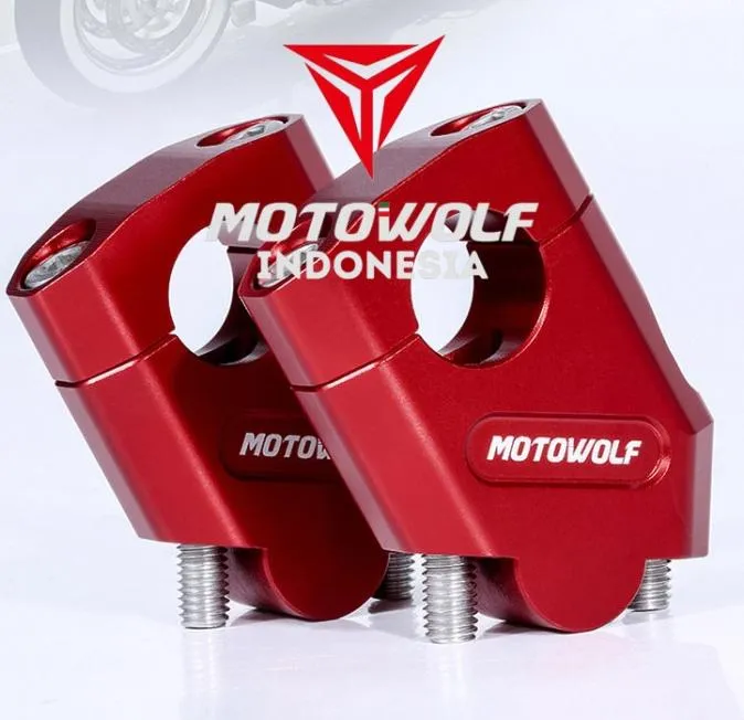 Raiser Stang Motor Motowolf Universal Cnc Almunium Lazada Indonesia