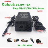 58.8V3A เอาต์พุตเครื่องชาร์จแบตเตอรี่ Li-Ion สำหรับจักรยานไฟฟ้า48V/52V สำหรับแบตเตอรี่ลิเธียม1จักรยานไฟฟ้า Ku3n8ky1คุณภาพสูง2023พัดลมทำความเย็น