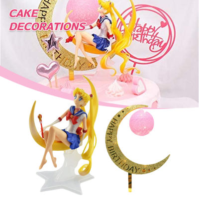 Sailor Moon Anime Characters Figures Statue Model Toys Action Figures Toy 12cmHome DecorationPlay FigureAnime Collectionfor Kids Children Gift