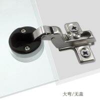 26 a cup glass door hinge cabinet wardrobe wine reveals round head frameless cupboard accessories