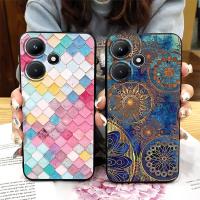 Frosted Anti-knock Phone Case For infinix X6835/Hot30 Play Durable TPU armor case Silicone protective Cover Back Cover