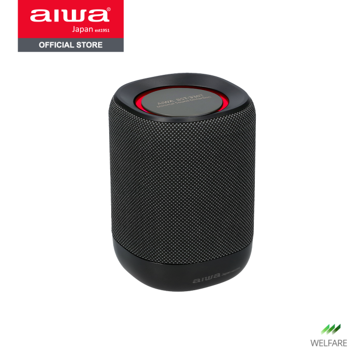 ผ่อน-0-aiwa-bst-330t-mini-bluetooth-speaker-ลำโพงบลูทูธพกพามินิ-กันน้ำระดับ-ipx5