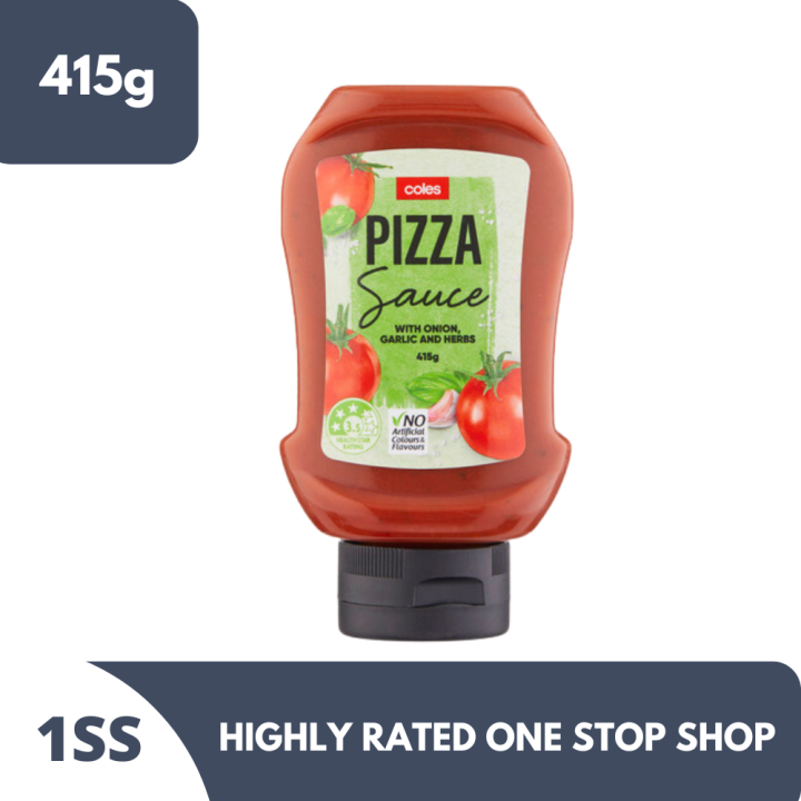 Coles Pizza Sauce 415g Lazada PH