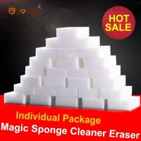 Magic Nano Sponge Cleaner Eraser / Melamine Sponge Cleaner Eraser / Multi-functional Sponge Cleaning Tools For OfficeKitchenBathroomDish Cleaning / Individual Package