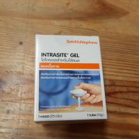 Exp.7/24 Intrasite Gel เจลสำหรับใส่แผลกดทับ แผลเบาหวาน เจลเรื้อกเนื้อ ขนาด25 กรัม smith&amp;nephew 2113