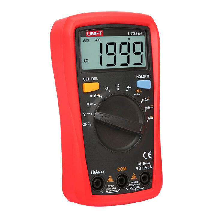 uni-t-ut33a-ut33b-ut33c-ut33d-palm-size-digital-multimeter-with-capacitancencvdiode-testcontinuity-buzzer