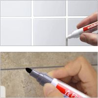 Tile Repair Pen Seam Pen Wall Tile Floor Tile White Marker Pen Beauty Tile Tile Gap Styling Pen Wall Mending Waterproof Agent Flooring Accessories  Ad