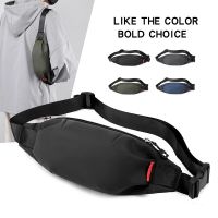 Mens Fashion Outdoor Sports Fanny Pack Purse Waist Bag Running Cycling Pack Travel Phone Shoulder Waist Belt Pouch Bag For Male Running Belt