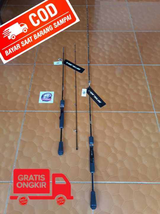 Alat Pancing Rod Joran Casting Versus Ultra Light UL Spinning 165 cm 2 ...