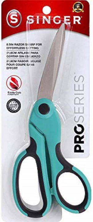 Singer Fabric & Craft Scissors Set W/comfort Grip 2/pkg-8.5