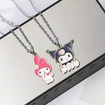 2022 Kawaii Sanriod Anime Kuromi Cinnamoroll My Melody Couple Necklace  Sanrio Pendant BFF Necklaces Gifts Toys | Shopee Malaysia