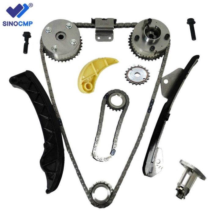 2 VVT TIMING CHAIN KIT 13050-0T011 for TOYOTA COROLLA 09-15 MATRIX 09 ...