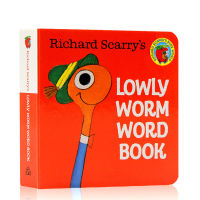 Richard scarryS lowly worm word book first 100 + words beginner childrens palm paperboard book