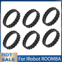 ยางล้อผิวยางสำหรับ IROBOT ROOMBA I7 I7บวก E5 E6 E7 500 600 700 800 900ชุด S9 S9 + ชิ้นส่วนเครื่องดูดฝุ่น