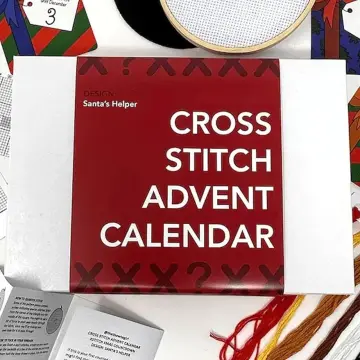  NEW for 2023 - Cross Stitch Advent Calendar, Christmas  Embroidery Kit, Christmas Advent Calendar 2023 Cross Stitch Kits, Christmas  Advent Calendar 2023 for Women Teen Girls (Red) : Arts, Crafts & Sewing