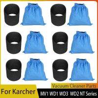 Textile Filter Bag Accessories Compatible with Karcher MV1 WD1 WD2 WD3 Filter Bag Vacuum Cleaner Parts Vacuum Cleaner Parts