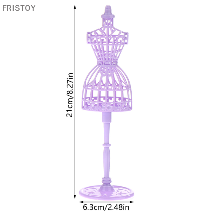 fristoy-ที่วางโชว์ที่วางตุ๊กตาหุ่น1ชิ้นห่วงยึดแบบตั้งโชว์เสื้อผ้า