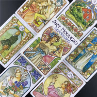 ใหม่ไพ่ทาโรต์ Oracles Deck Art Nouveau Lenormand Oracles การ์ดสำหรับผู้หญิงสาวเกมกระดาน