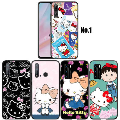 WA26 Hello Kitty Cartoon อ่อนนุ่ม Fashion ซิลิโคน Trend Phone เคสโทรศัพท์ ปก หรับ Huawei P10 P20 P30 Pro Lite Y5P Y6 Y6P Y7A Y8P Y9A Y8S Y9S Y7 Y9 Prime