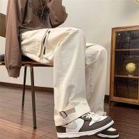 American Street Ins Trendy Brand Cotton Straight Cargo Pants Of Women 2022 High Street Hip Hop Hiphop Casual Pants