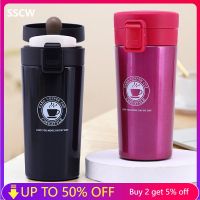 △☎ Thermos Coffee Mug Stainless Steel Tourist Kettle Hot Water Bottle Vacuum Flask with Lid Travel Thermal Insulation Cup termos