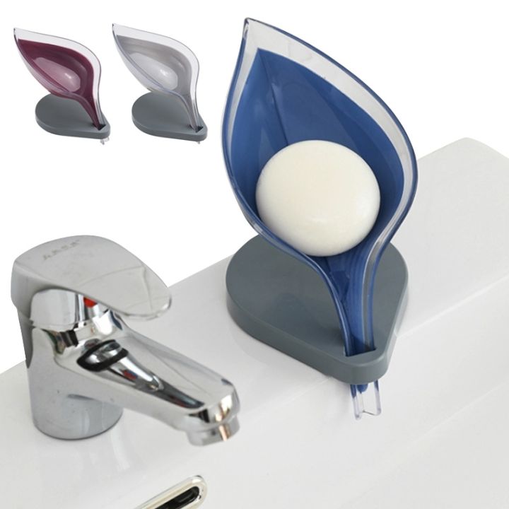 non-perforated-leaf-drain-rack-toilet-suction-cup-plastic-soap-box