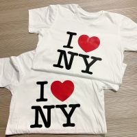 เสื้อยืดคุณภาพดี (พิมพ์พรีเมี่ยม)เสื้อสกรีนลาย I LOVE NY ️ เทรนด์ยอดฮิต 2023