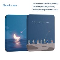 For Kindle Paperwhite Case 5/4/3/2/1 PQ94WIF Cover Funda Protective Shell kinddel 558 SY69JL 658 J9G29R 10th Flip E-book Capa