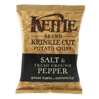 เคทเทิล มันฝรั่งทอดกรอบรสเกลือพริกไทยสดป่น Kettle Potato Chips Salt &amp; Fresh Ground Pepper 56g