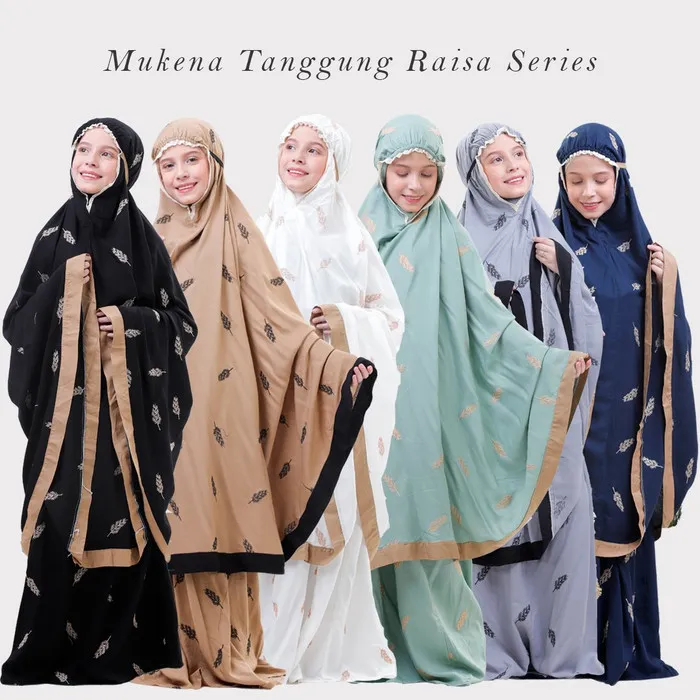 mukena anak mukena set anak perempuan mukena anak rainbow terlaris bayar di tempat cod fcs