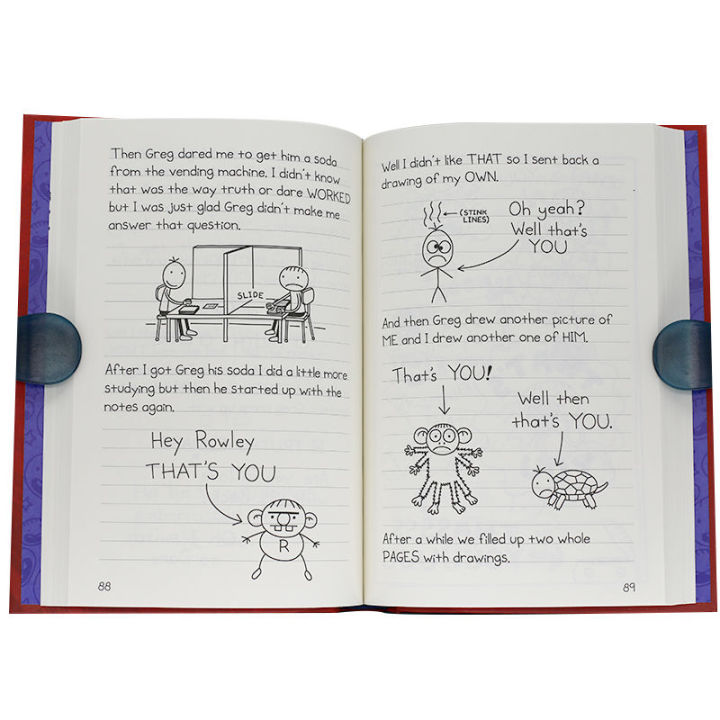 good-kid-s-diaryไดอารี่ต้นฉบับภาษาอังกฤษของเด็กที่เป็นมิตรสุดยอด-สมุดบันทึกประจำวันของrowley-jeffersonบทความพิเศษrowley-jefferson-hardcover