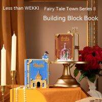 Diy ไม้ที่ยังไม่เสร็จ Fairy Tale Town 3d หนังสือปริศนาประกอบ Building Block หนังสือตกแต่งของเล่นเด็กวันเกิด Gift