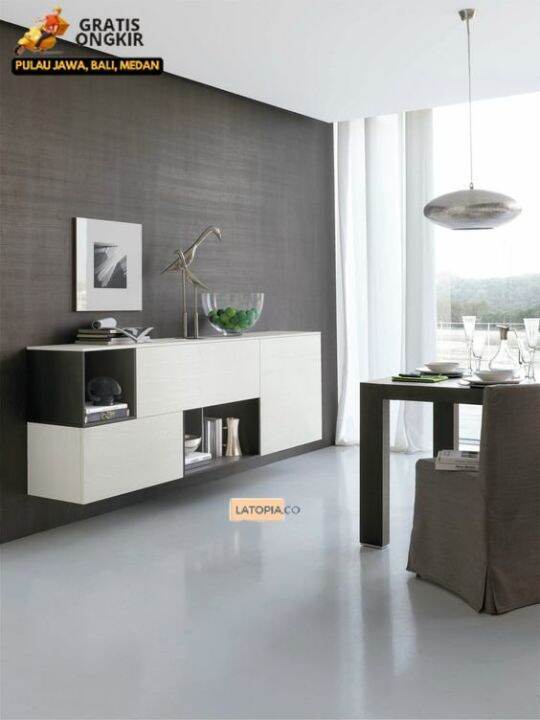 Meja Rias Gantung Ruang Tamu / Modern Wall Mounted Storage Units New