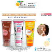 A BONNE Muối Tắm Spa White C Salt White C Papaya and Lemon Scrub giảm mụn
