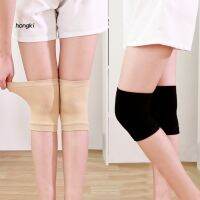 【HKM1】Anti-slip Color Knitted Knee Sleeve Protector Elastic Leg Warmer