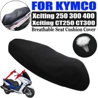 ฉนวนกันความร้อนตาข่ายระบายอากาศสำหรับ KYMCO Xciting CT250 250 300 CT300ผ้าคลุมเบาะรถมอเตอร์ไซด์