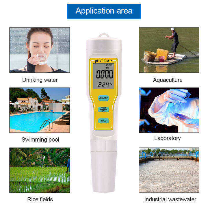 Yieryi pH Meter with ATC pH Tester, Water Tester for Drinking Water, PH