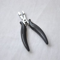 Flat Tip Stainless Hair Extension Pliers For Fusion Capsule Hair Keratin Glue Remover Hair Extension Tools