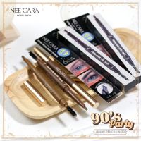 นีคาร่า ลอง แวร์ ดินสอเขียนคิ้ว เขียนคิ้วออโต้  Nee Cara Long Wear Brow Pencil  #N610