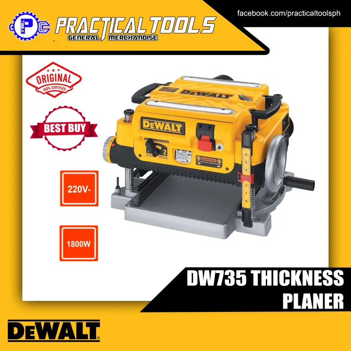 DeWALT DW735 13" Thickness Planer Lazada PH